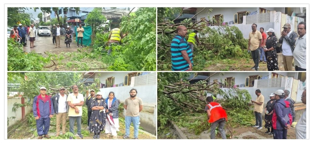 The Desk … Tadepalligudem : తుఫాన్‌ వేళ.. క్షేత్రస్థాయిలో కమిషనర్‌ పర్యటన.. రోడ్లు, డ్రైన్లు, పునరావాస కేంద్రాల పరిశీలన